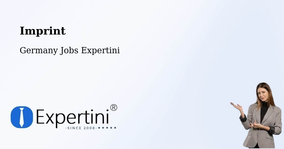 Imprint – Rotthalmünster - Germany Jobs Expertini